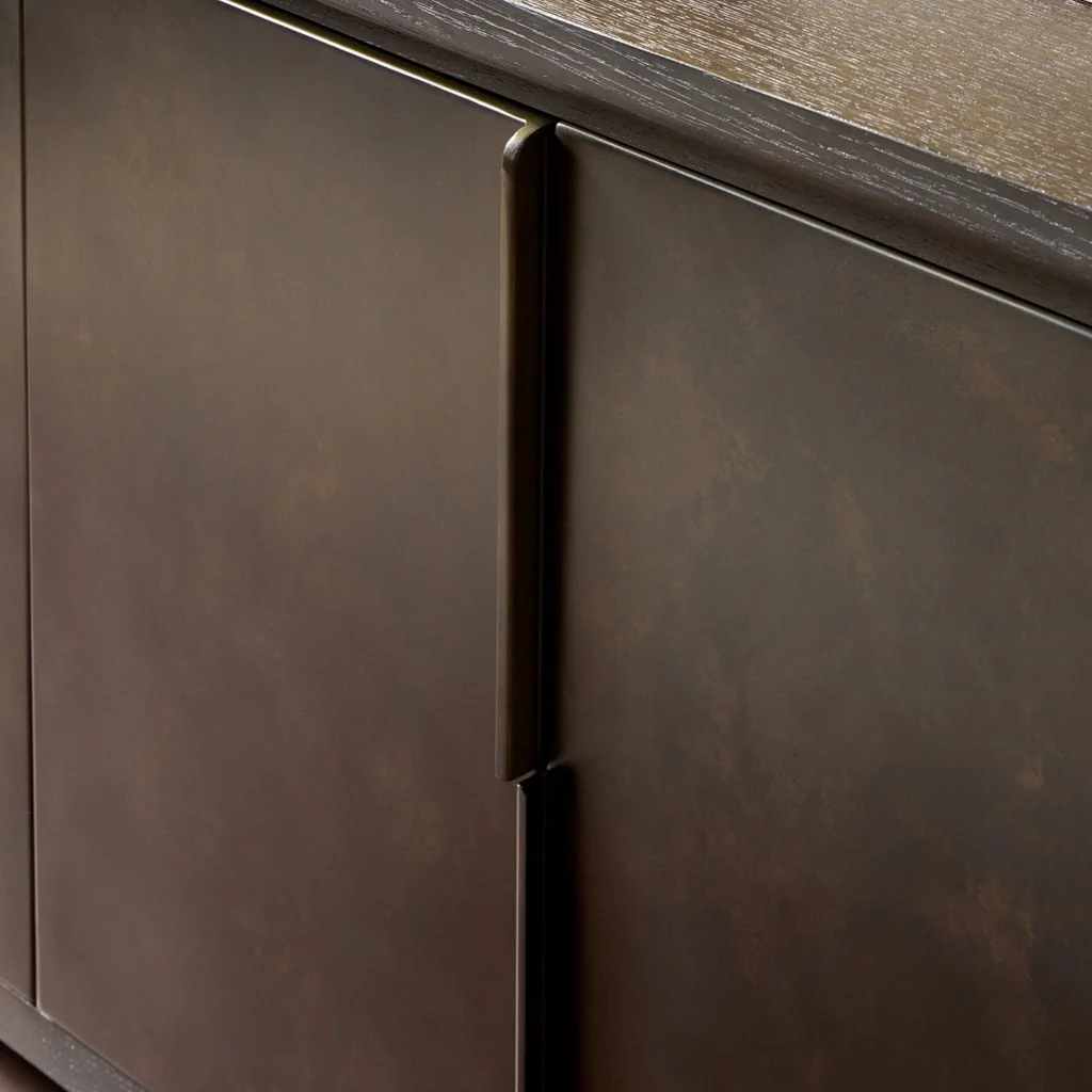 Arlington 4 Door Sideboard - Espresso Oak Veneer - Image 13
