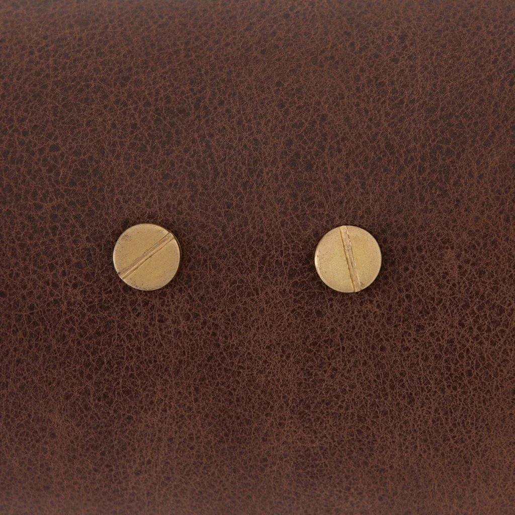 Astrid Floor Lamp - Dark Brown Leather - Image 13