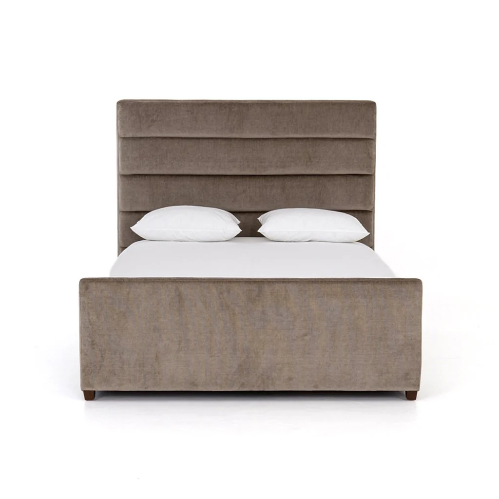 Daphne Bed - Sage Worn Velvet - Image 3