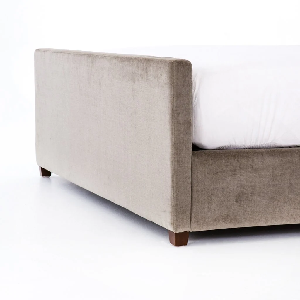 Daphne Bed - Sage Worn Velvet - Image 6