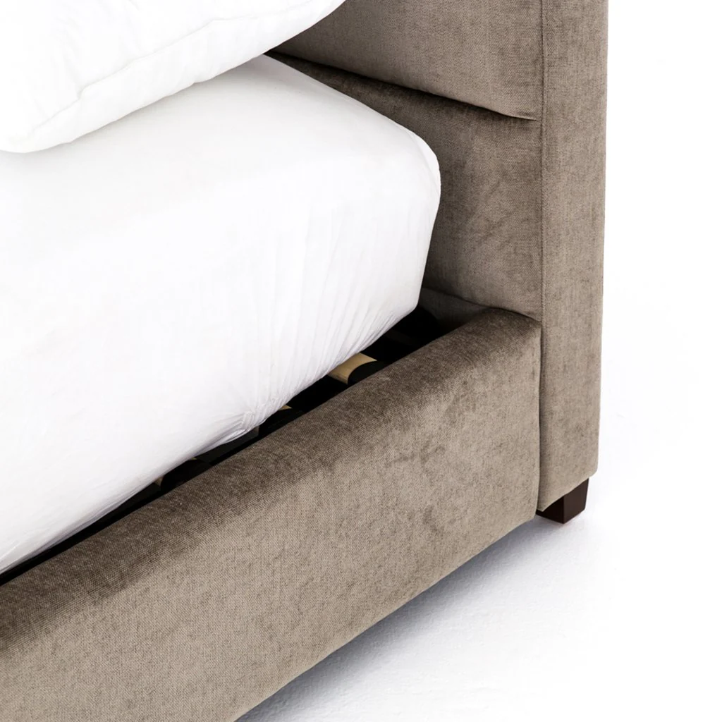Daphne Bed - Sage Worn Velvet - Image 7