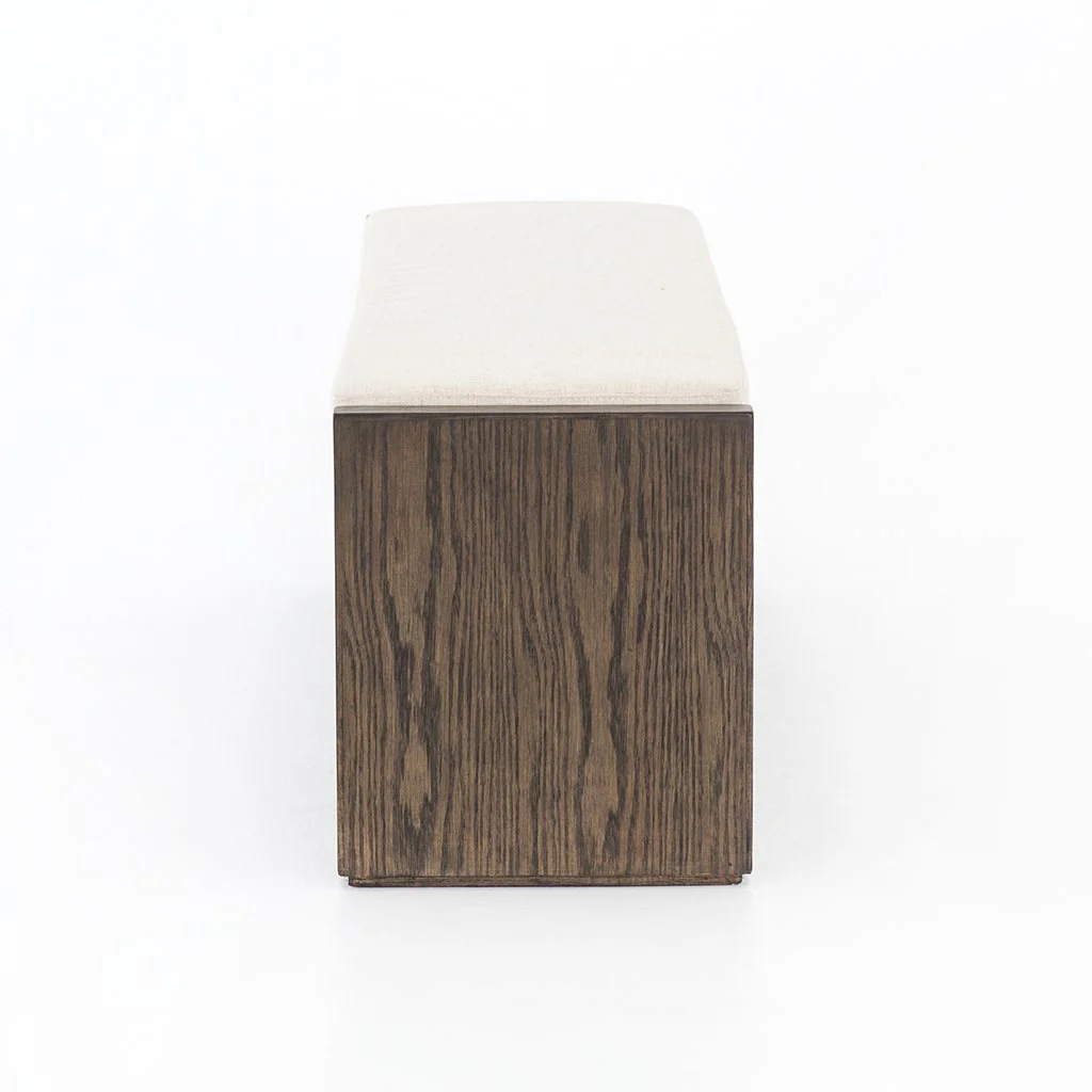 Edmon Bench - Savile Flax - Image 5