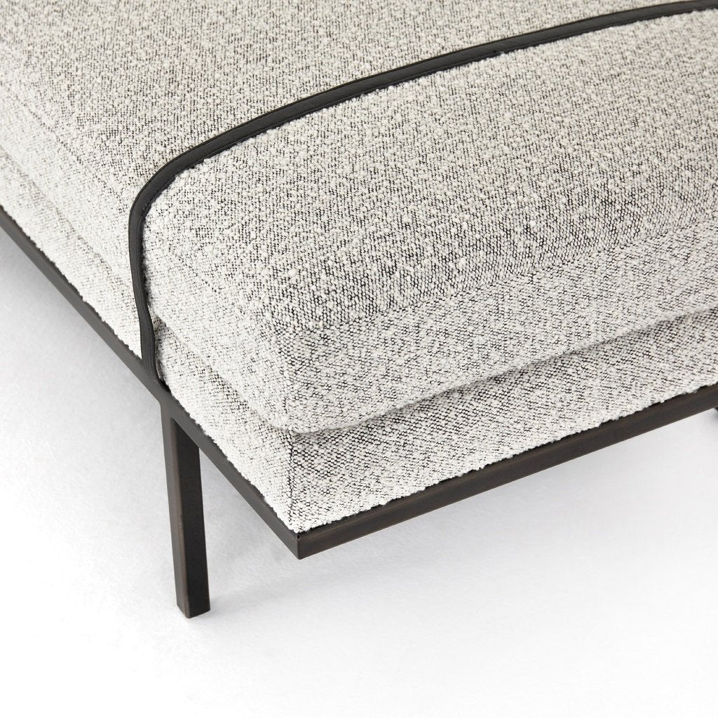 Harris Accent Bench - Knoll Domino - Image 6