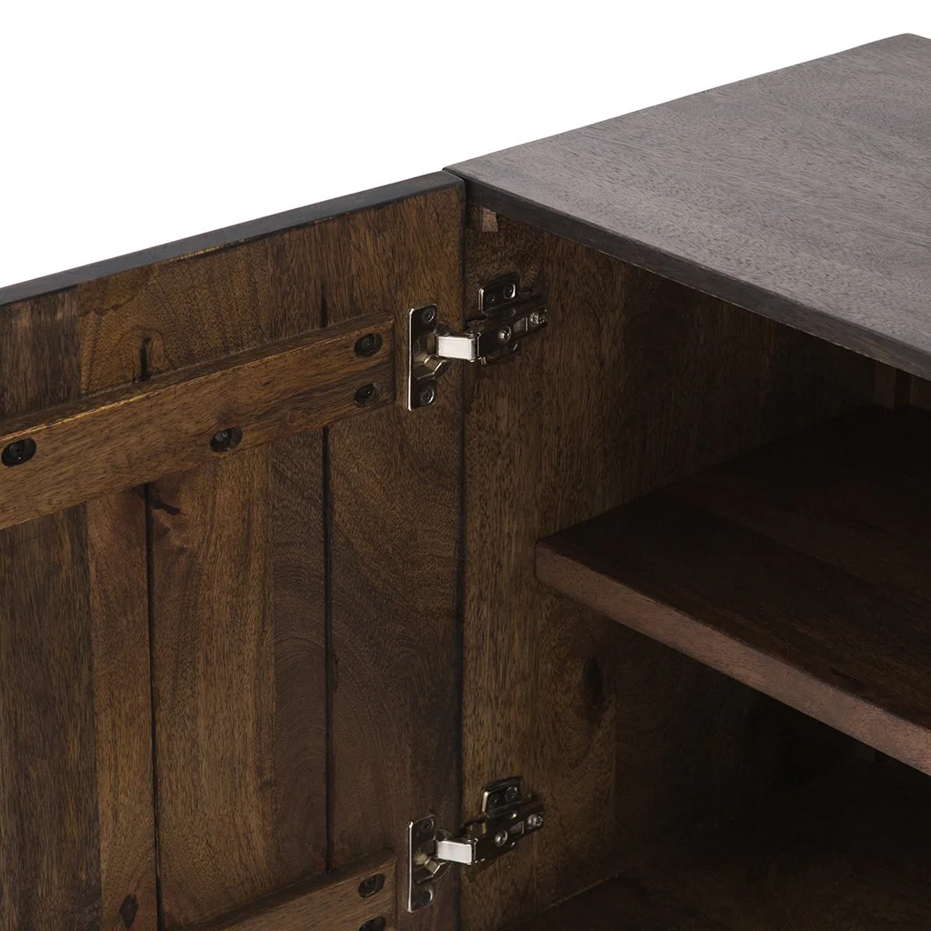 Kelby Sideboard - Carved Vintage Brown - Image 9