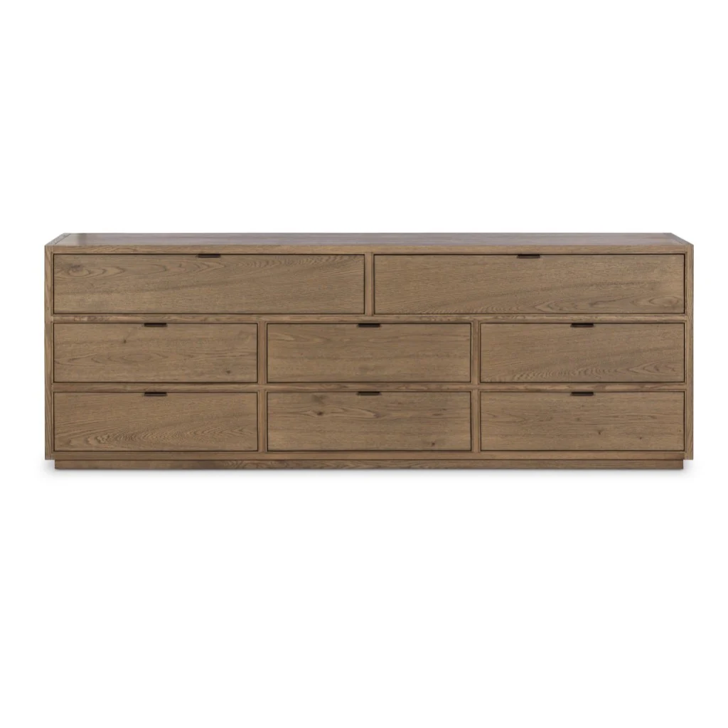 Kodo 8 Drawer Dresser - Light Brown Oak - Image 3