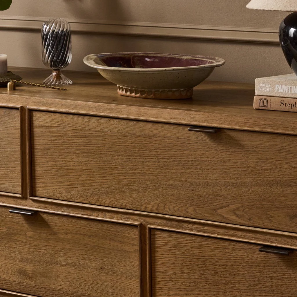 Kodo 8 Drawer Dresser - Light Brown Oak - Image 8