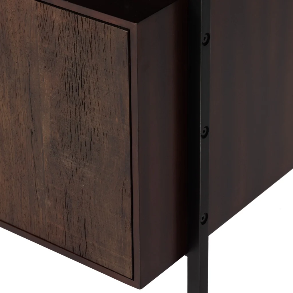 Lauren Desk - Warm Brown Acacia - Image 11
