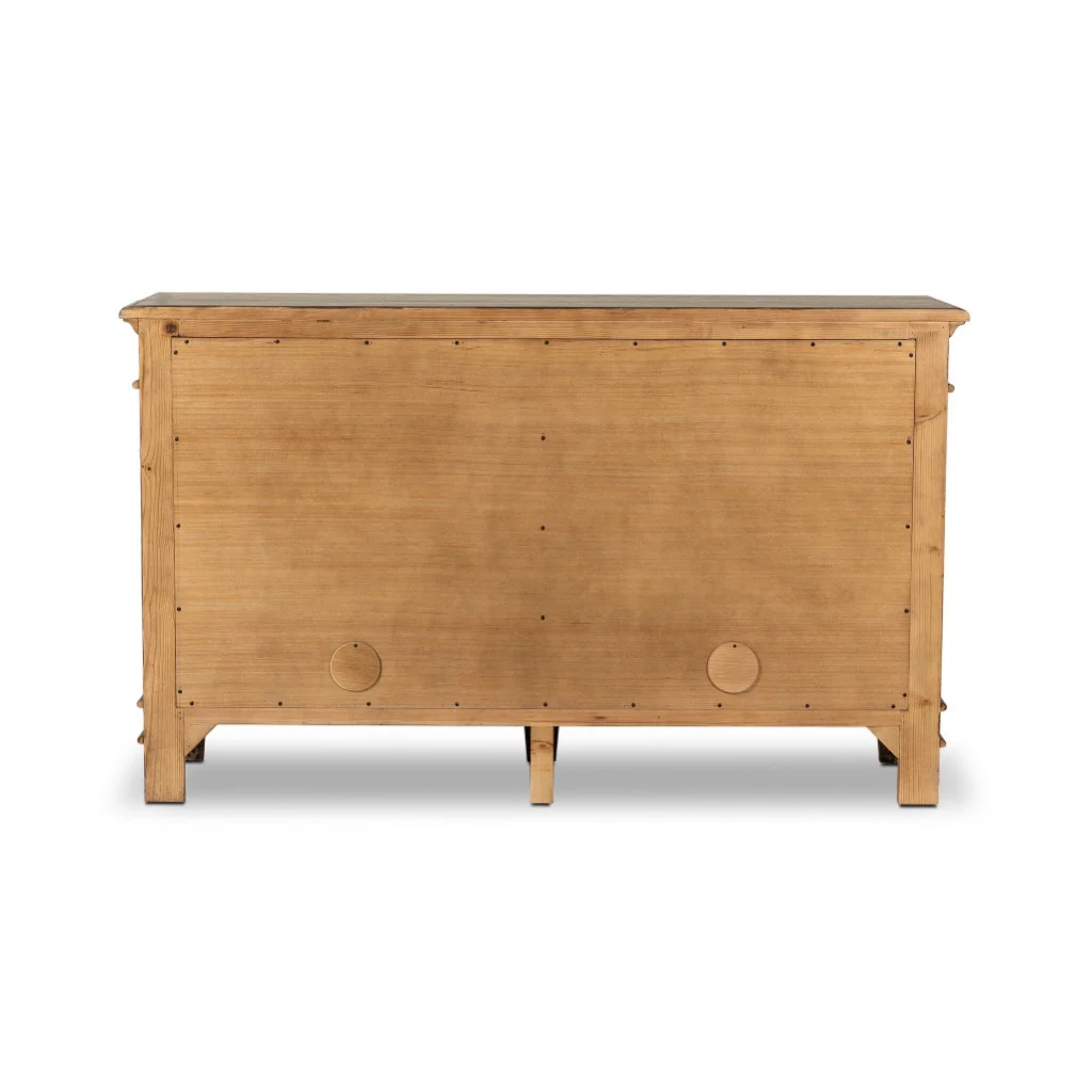Marjorie 4 Door Sideboard - Distressed Black - Image 5