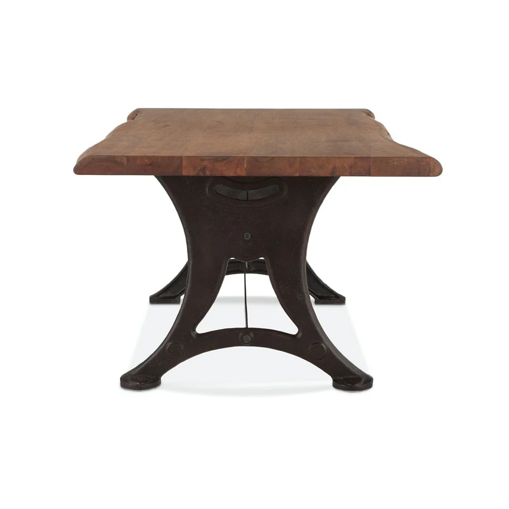 Organic Forge Dining Table - Raw Walnut - Image 5