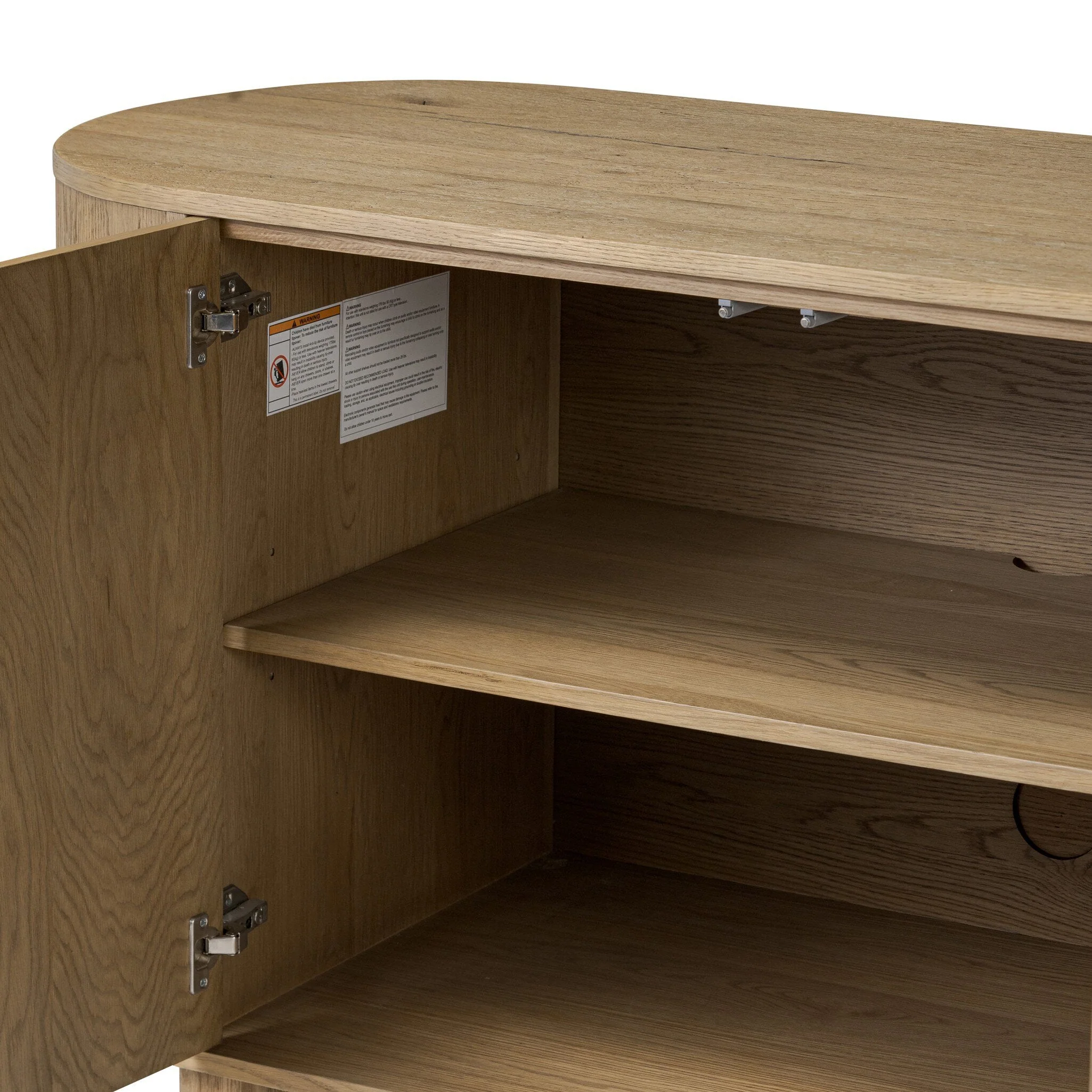 Paden Sideboard - Worn Oak - Image 9
