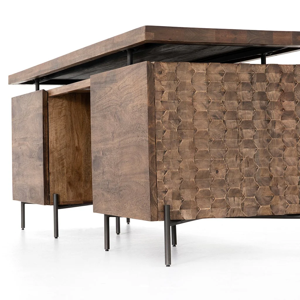 Raffael Desk - Antique Brown - Image 7