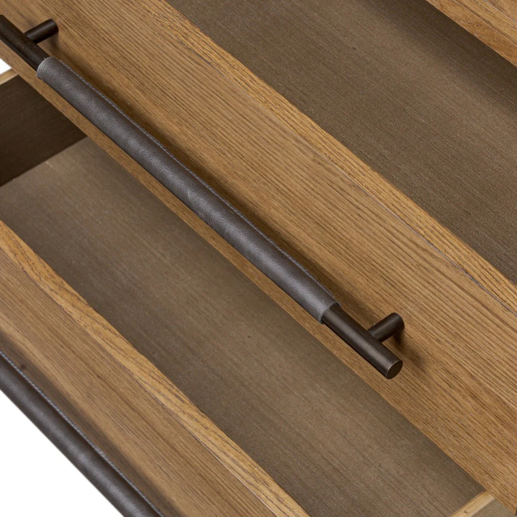 Rosedale Nightstand - Amber Oak Veneer - Image 7