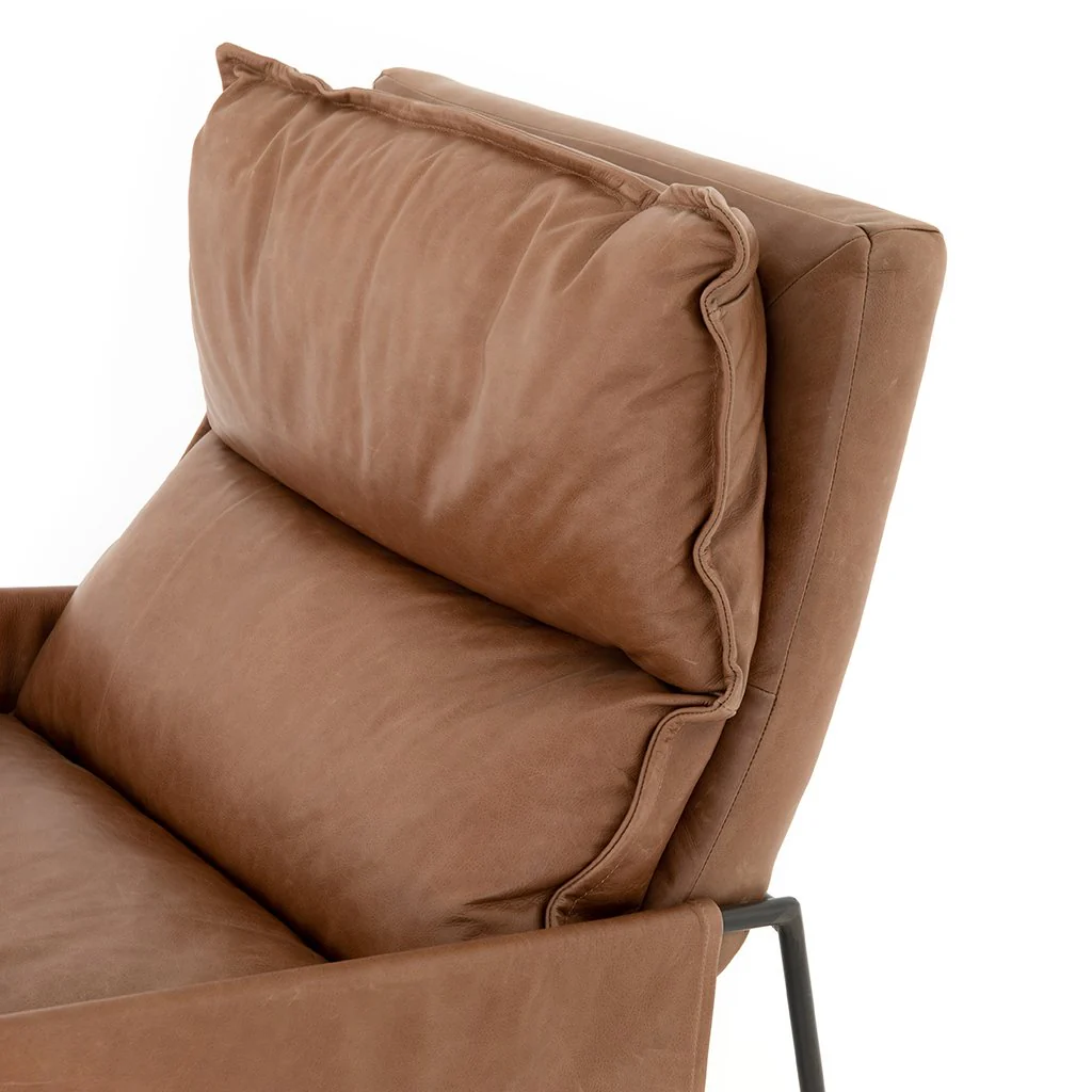 Taryn Chair - Chaps Saddle Leather - Image 9