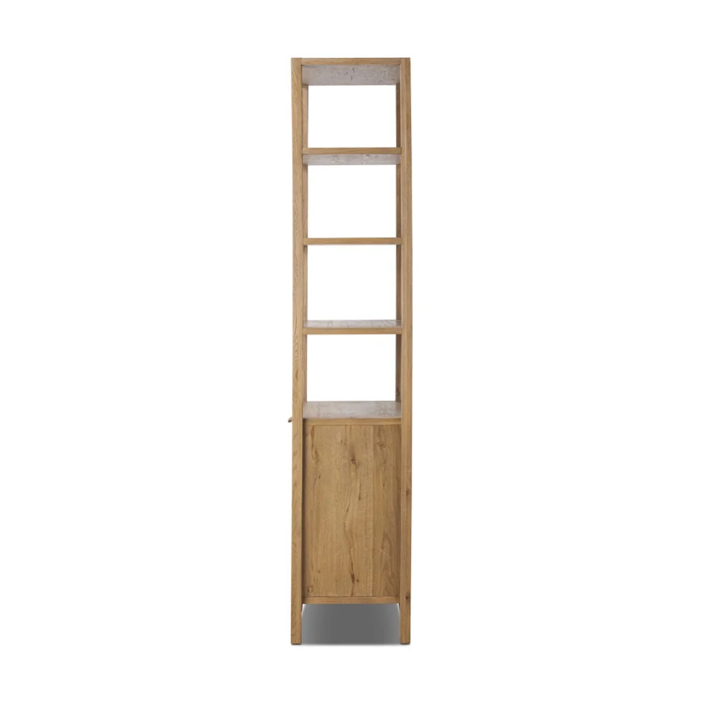 Tula Bookcase - Worn Oak Veneer - Image 6
