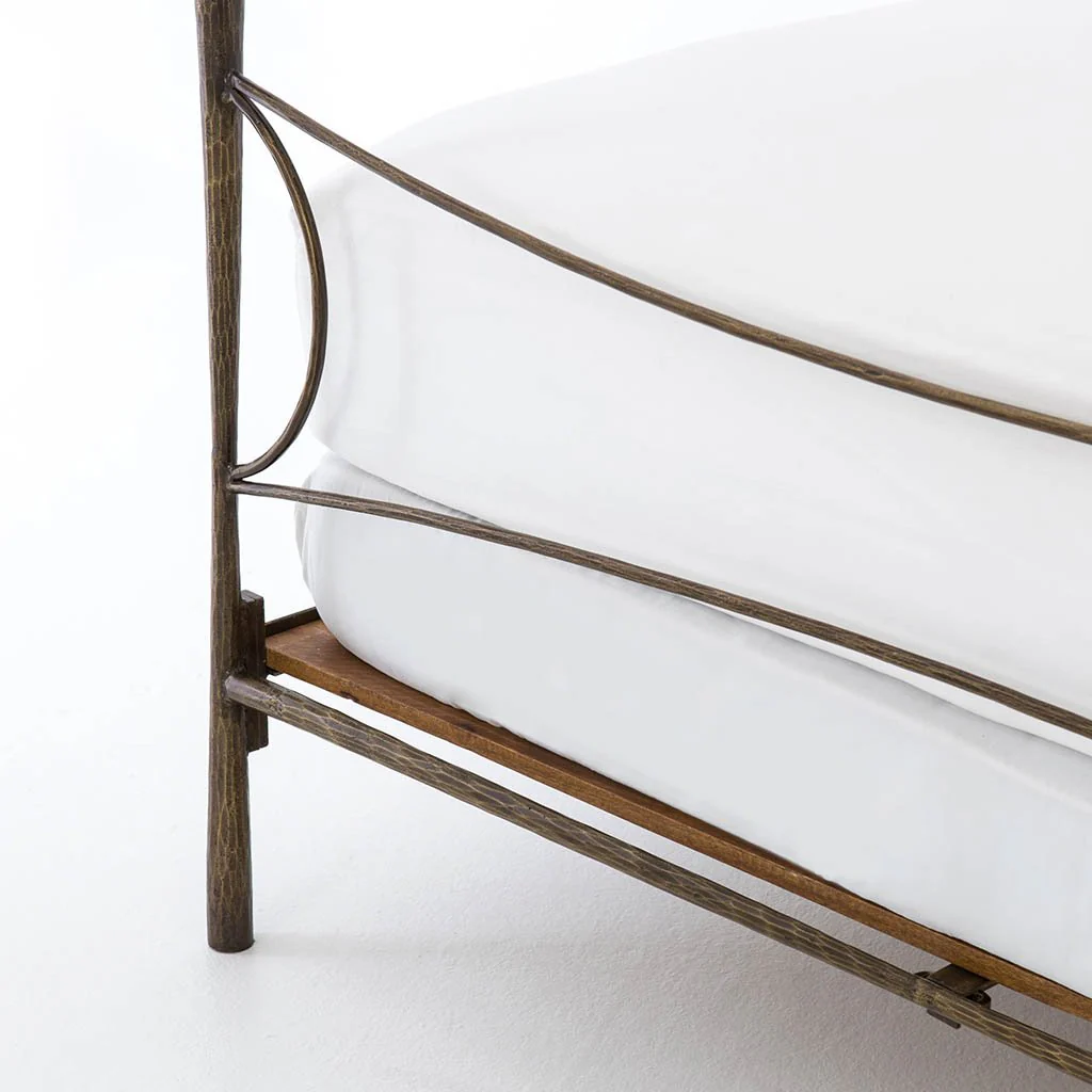 Westwood Bed - Antique Brass - Image 8