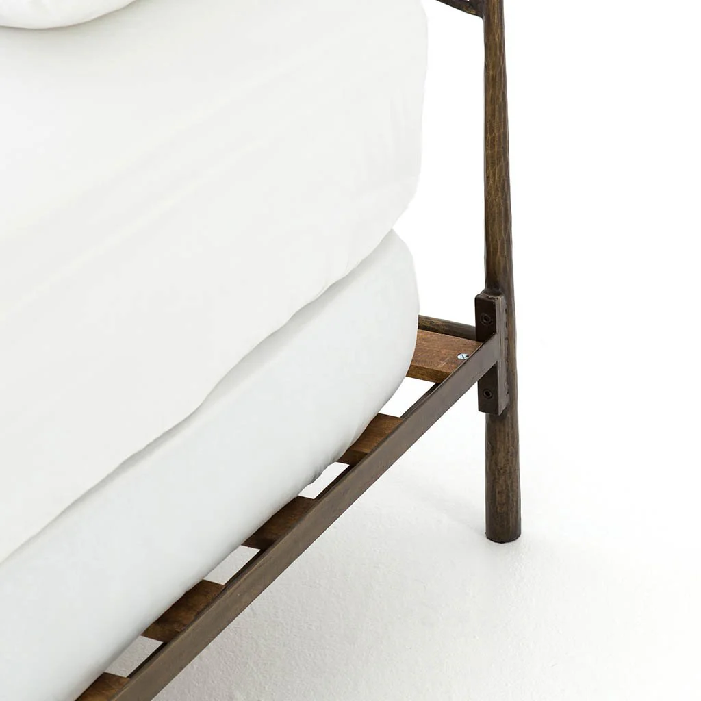 Westwood Bed - Antique Brass - Image 9