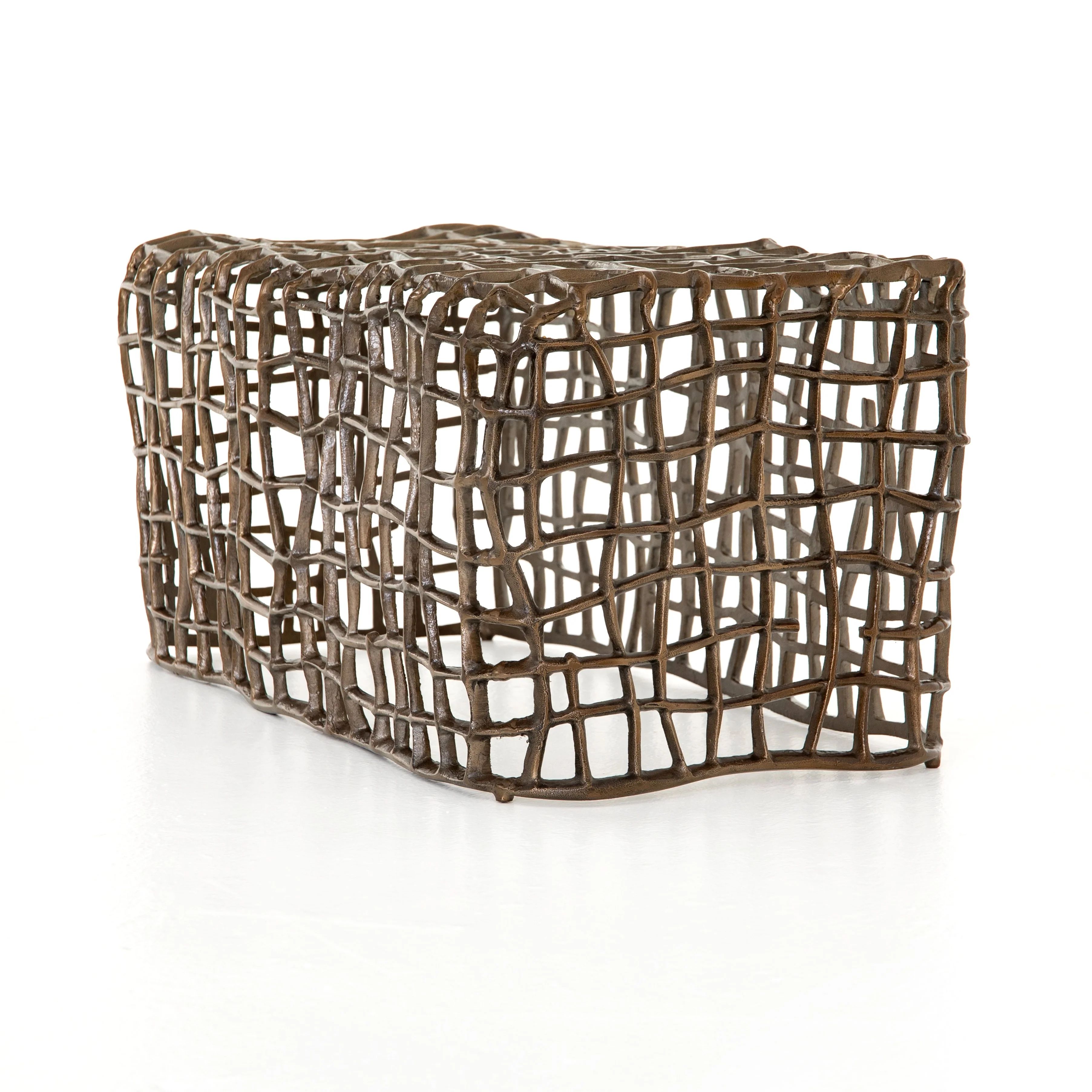 Zander Outdoor Bench - Aged Bronze - Image 3